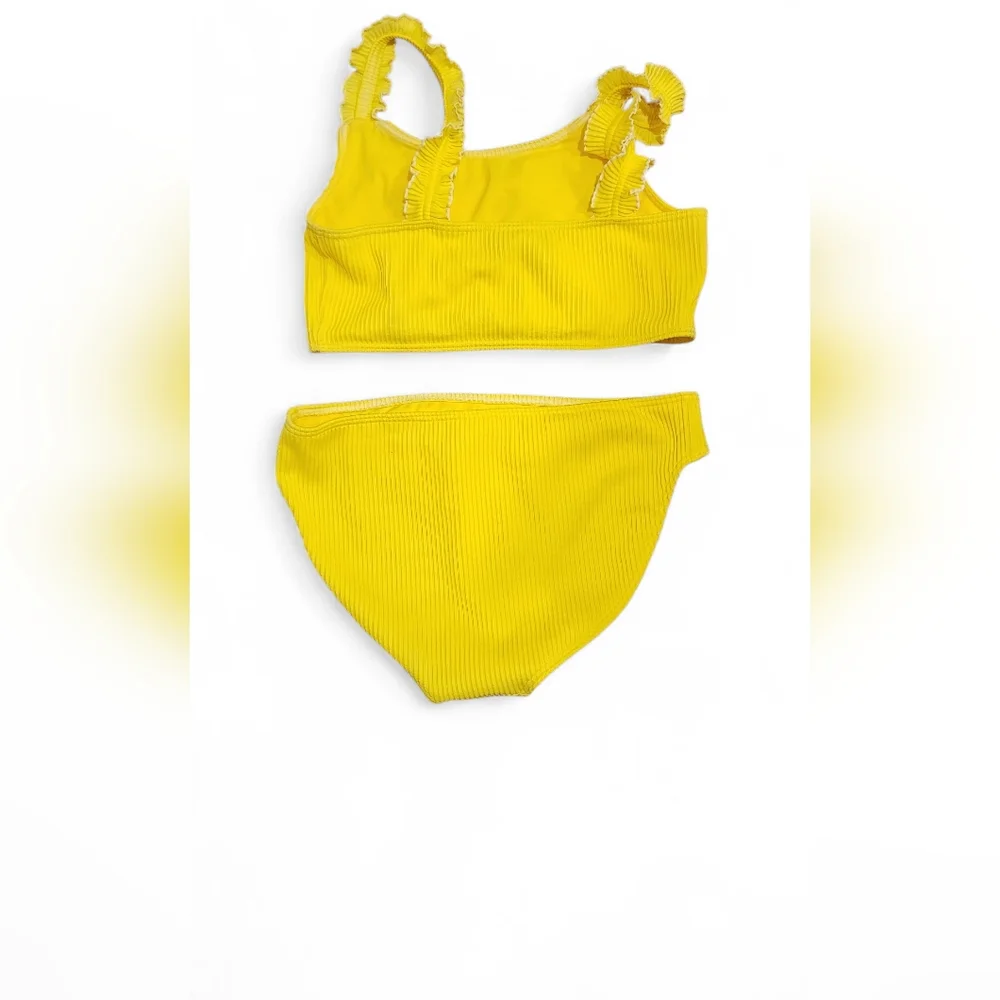 Abercrombie Kids Vibrant Yellow Swim Set - Girls Size 15-16. Like New.
